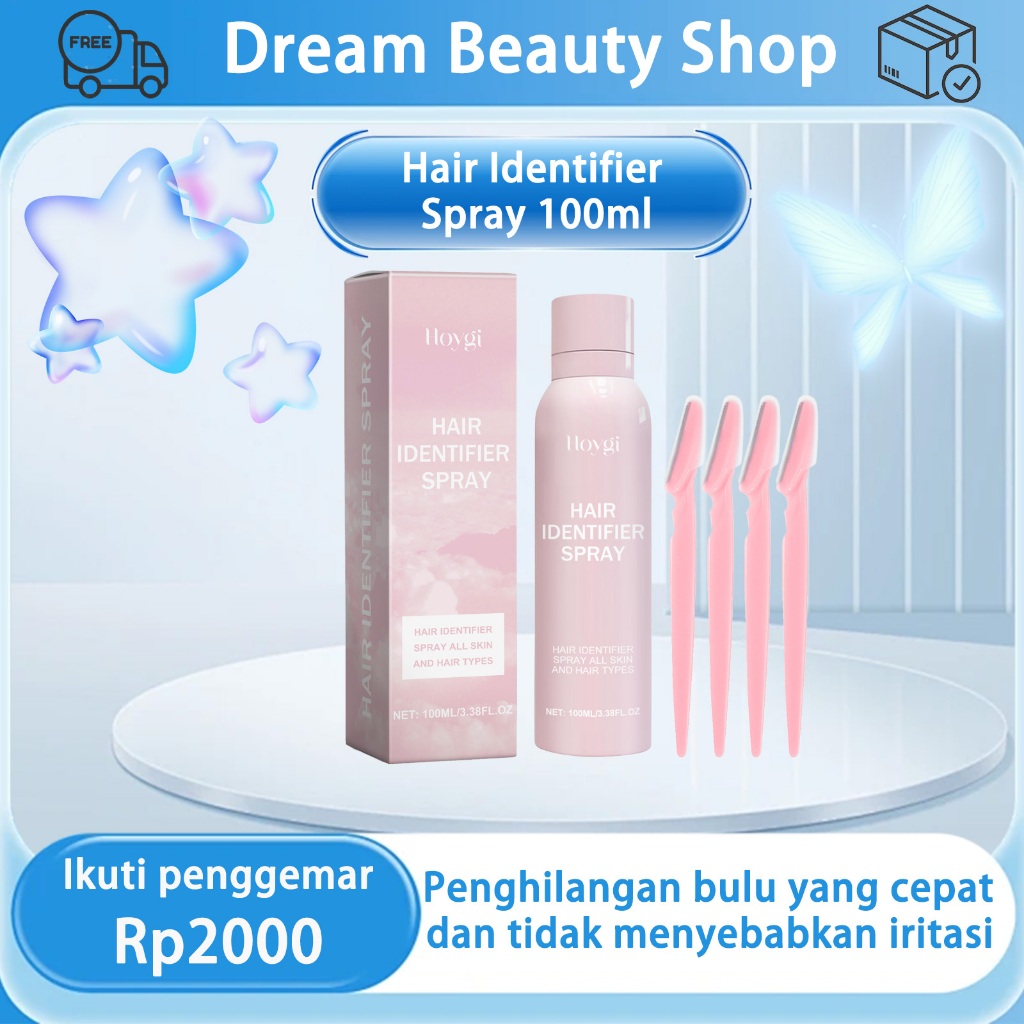 Jual Hoygi Hair Identifier Spray 100ml Wajah Lembut Dan Tidak ...