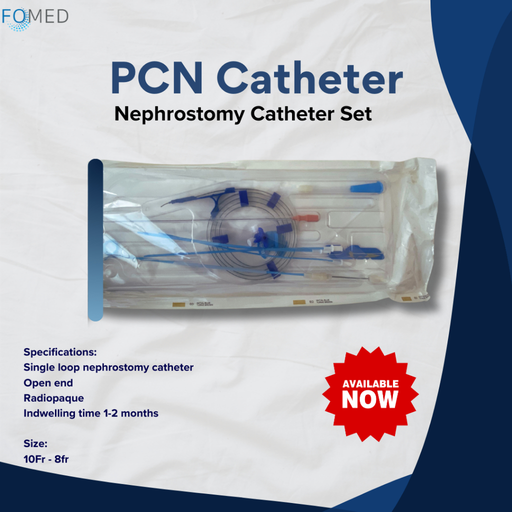 Jual Nephrostomy pigtail Nephrostomy catheter PCN catheter set | Shopee ...
