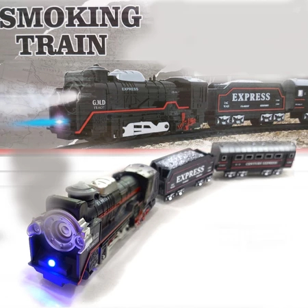 Jual Mainan Kereta Api Rail King Intelligent Classical Train 19 Pcs ...