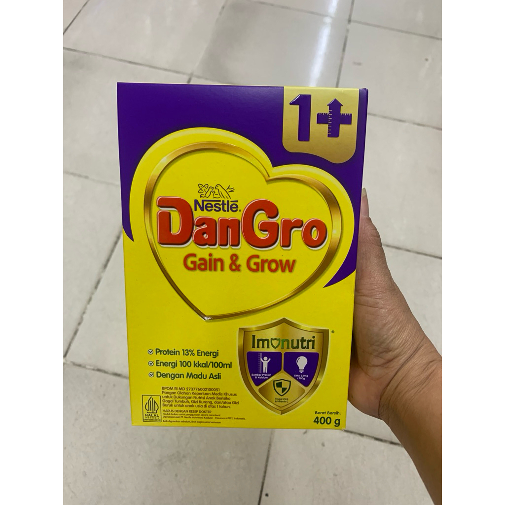 Jual Dancow Gain & Gro 1+ 400gram | Shopee Indonesia