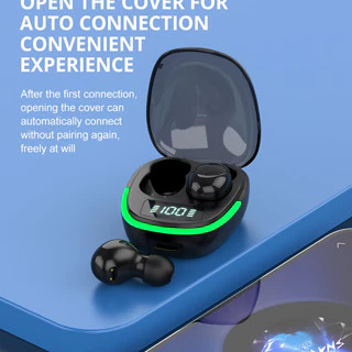 X15 TWS Wireless Bluetooth Headset LED Display Gamer Earbuds Headphone Noise Cancelling Earphone