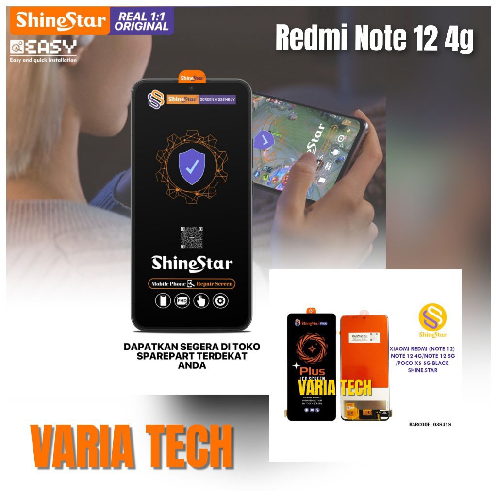 Jual LCD REDMI NOTE 12/NOTE 12 4G/NOTE 12 5G/POCO X5 5G FULLET ...