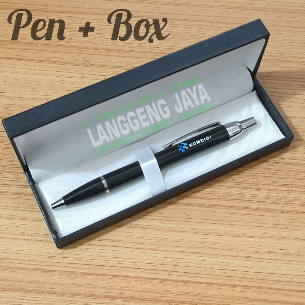 Jual Pulpen Hardbox,Pen Promosi Exclusive Free Custom Nama Dan Logo ...