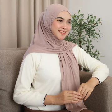 LINDAHIJAB Zahra Instan Jilbab Oval Inner Bahan Rayon Bamboo Adem Ringan