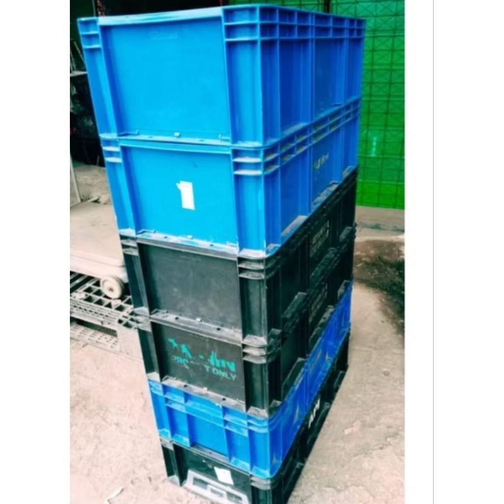 Jual box container rabbit 6655, box industri serbaguna, bekas | Shopee ...