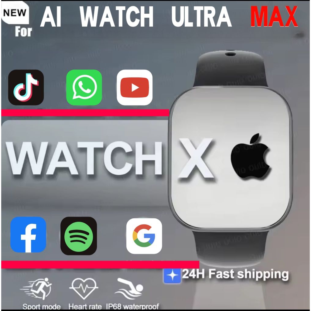 Jual NEW 2026 COD AI WATCH ULTRA MAX JAM UNISEX MONITOR OLAHRAGA DAN ...