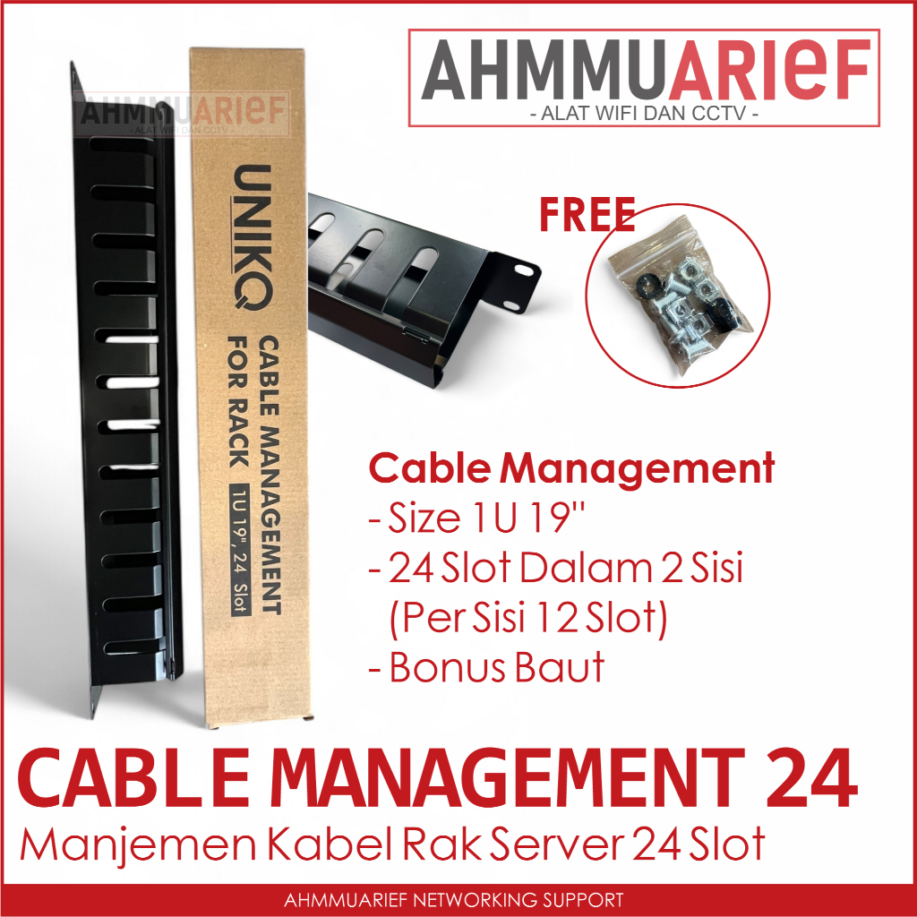 Jual UNIKQ KABEL CABLE WIRE WIRING MANAGER MANAGEMENT MENEJEMEN 12 24 ...