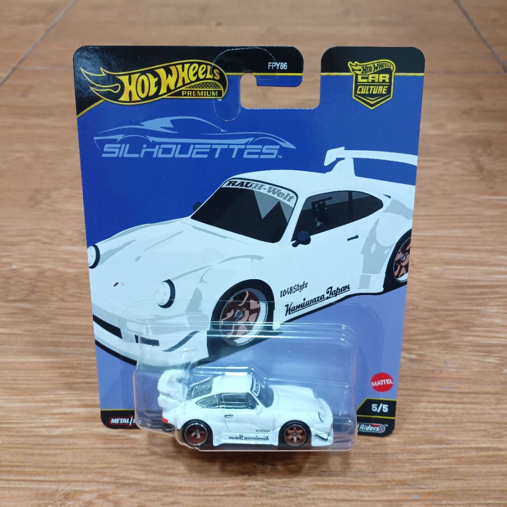 2025 Hot Wheels Premium Silhouettes RWB Porsche 930 – 1:64 Diecast – Free Protector