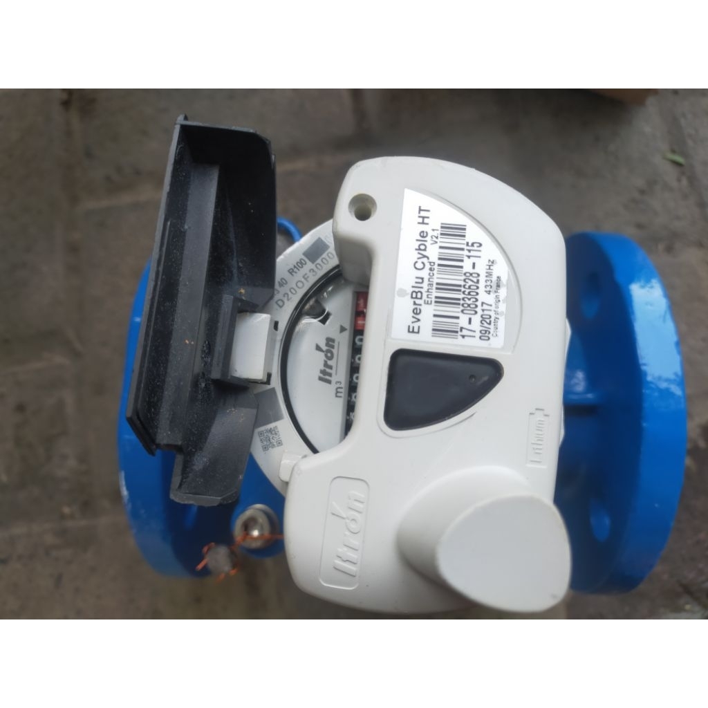 Jual Meteran Air ITRON 2 Inci EVERBLU CYBLE HT V2.1 R100 PN16 / Flow ...
