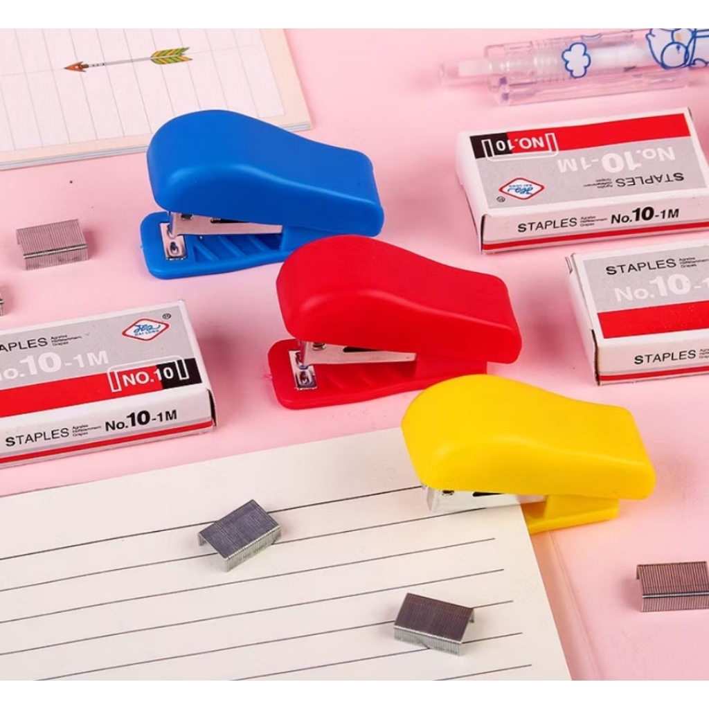 Jual STAPLER MINI/ STEPLES MINI/ CEKLEK/ CEKLEKAN FREE ISIANNYA ...