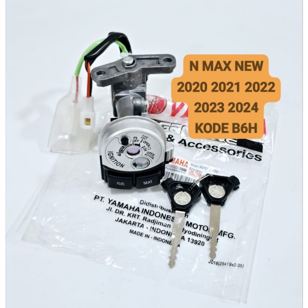 Jual KUNCI KONTAK N MAX NEW NMAX BARU 2020 2021 2022 2023 2024 YAMAHA ...
