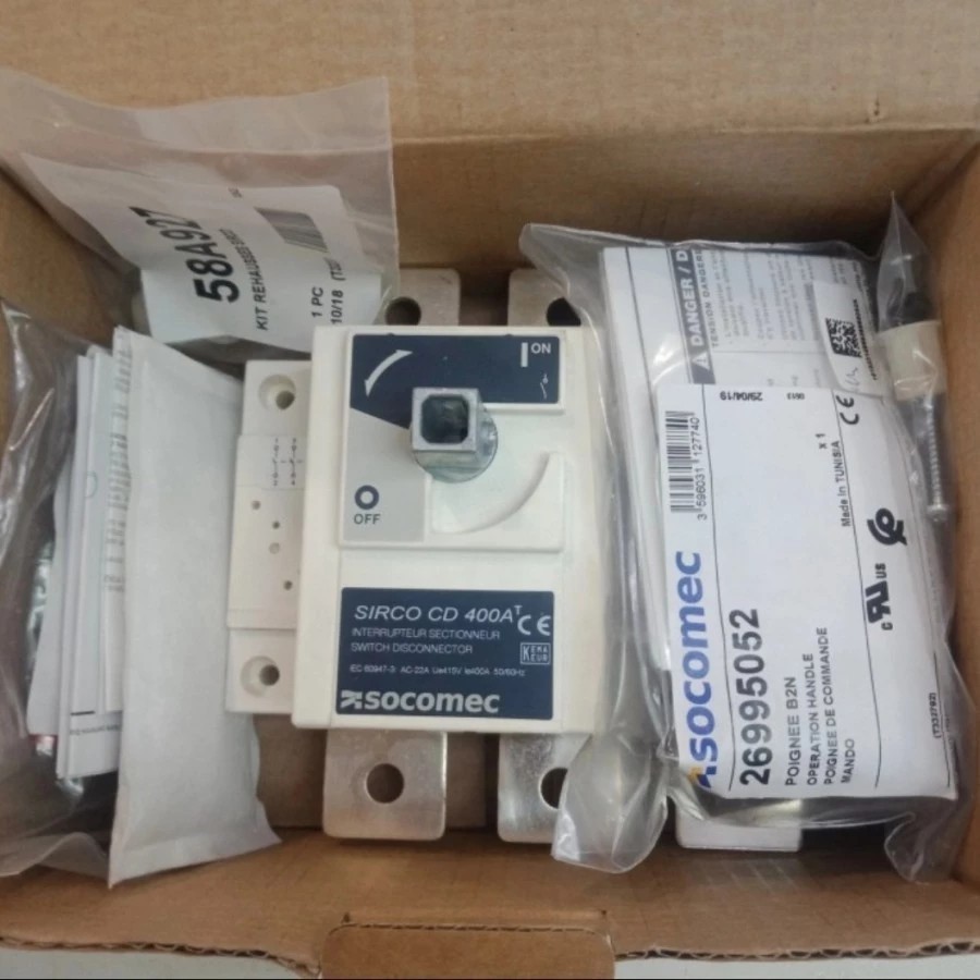 SOCOMEC Sirco LBS 3P 400A Load Breaker Switch 26995052