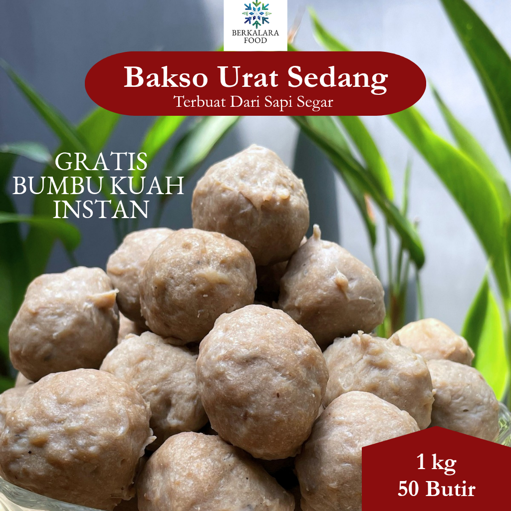 Jual Bakso Sapi Premium Home Made Langganan Ukuran Sedang - Bakso 1kg ...
