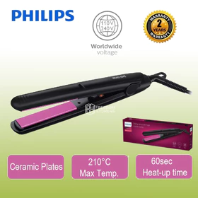 Catokan Pelurus Curly Rambut Philips HP8401 Selfie Hair Straightener