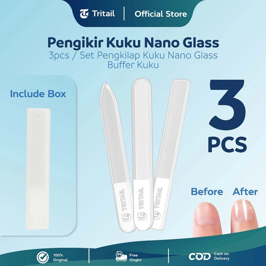 Set Pengkilap Kuku Nano Glass 