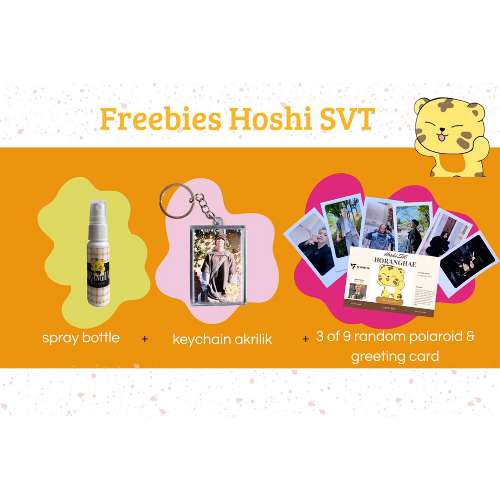 Jual Freebies Hoshi svt | Shopee Indonesia