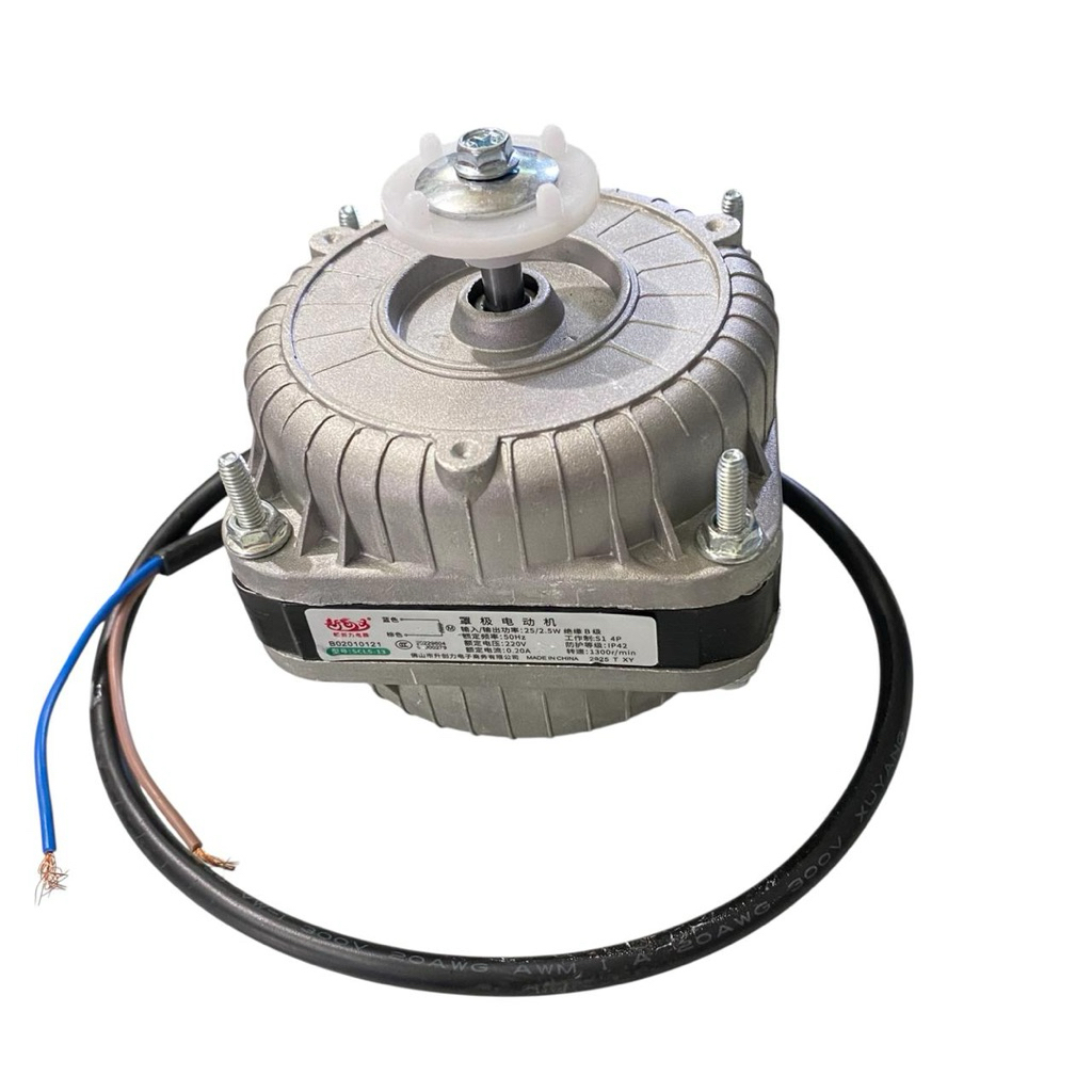Jual MOTOR FAN KULKAS 25WATT / MOTOR DINAMO KONDENSOR SHOWCASE 25 WATT ...