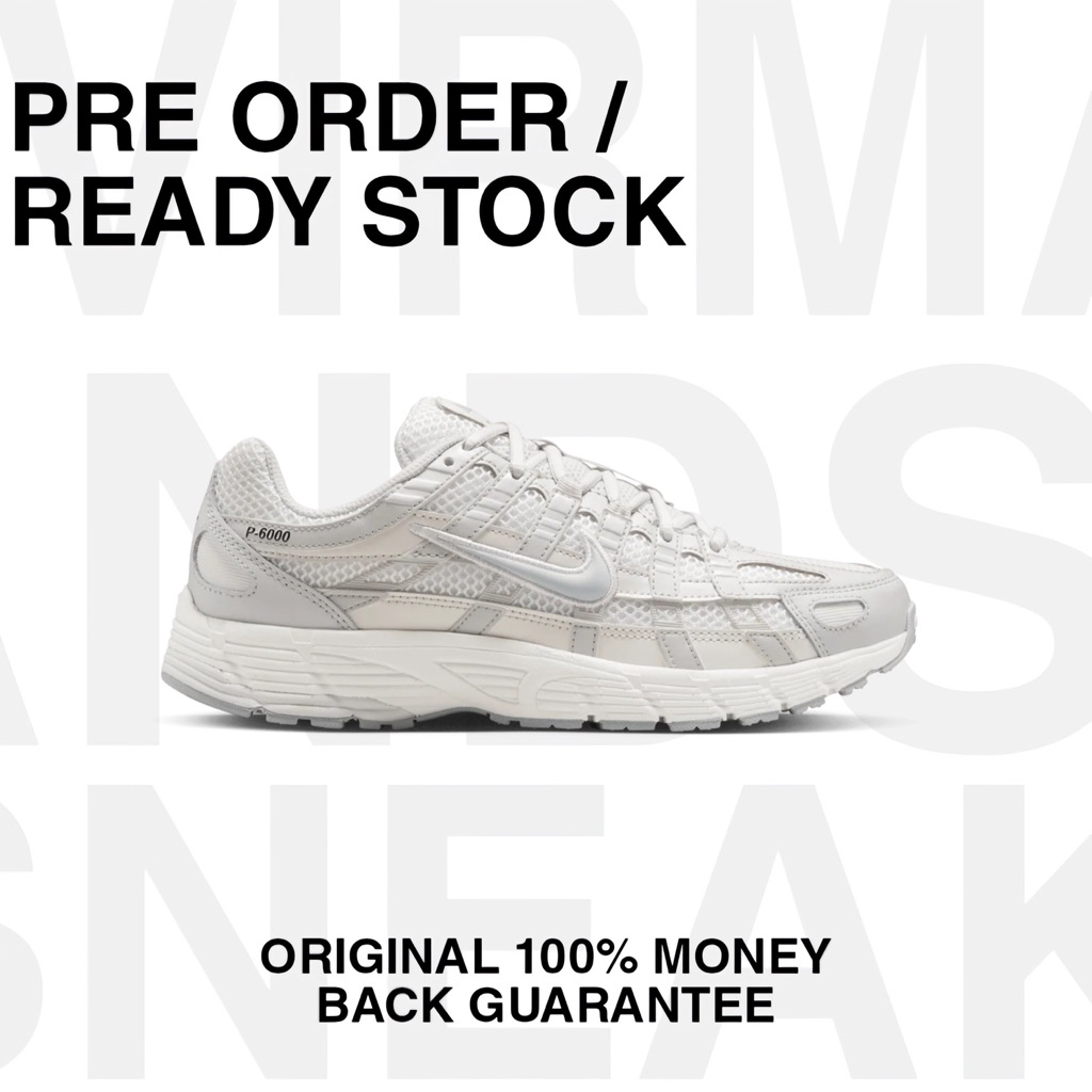 Jual Nike P6000 SE Womens Summit White Vast Grey | Shopee Indonesia
