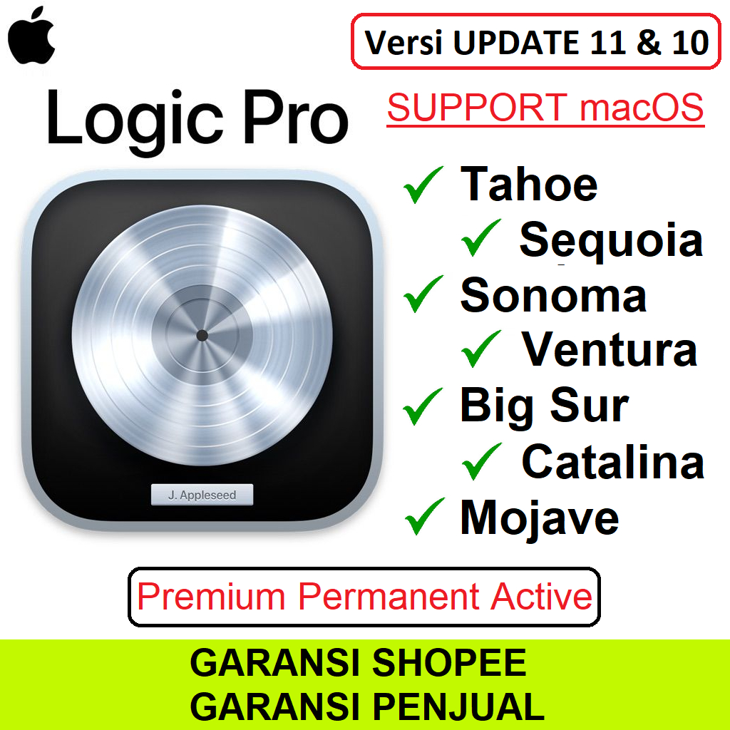 Jual Logic Pro - Software DAW Terbaik untuk Mac | Shopee Indonesia