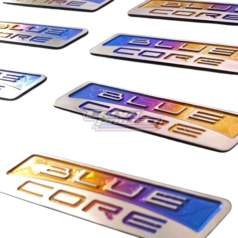 Jual Emblem Titanium Bluecore made in vietnam | Shopee Indonesia