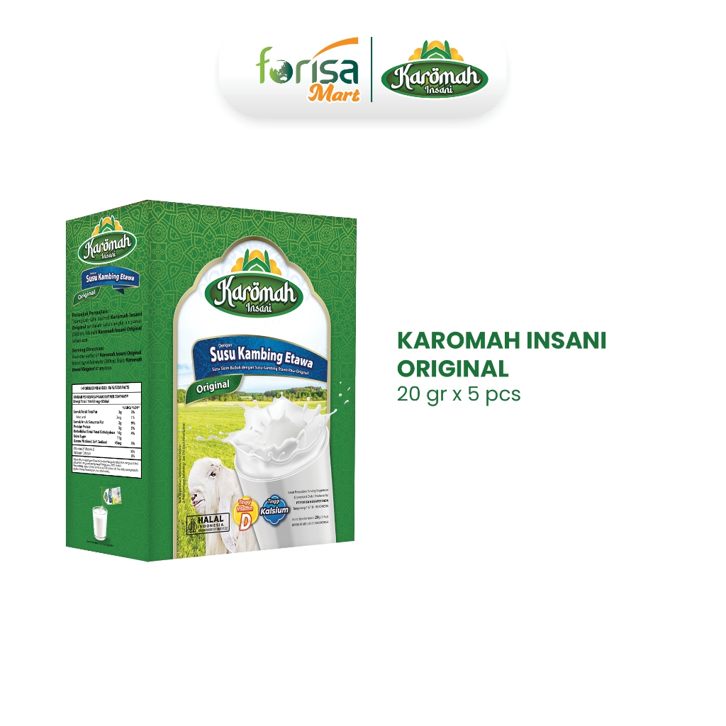 Jual Susu Kambing Etawa Rasa Original Karomah Insani | Box - 20gr x 5 ...