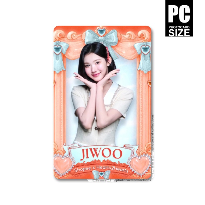Jual Photocard Hearts2hearts x Shopee Special Edition H2H 2025