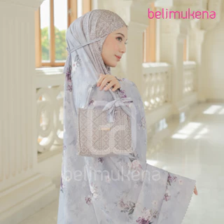 BELIMUKENA PREMIUM - Mukena Dewasa Premium Silk Tote Sling Bag Laser Cut Motif