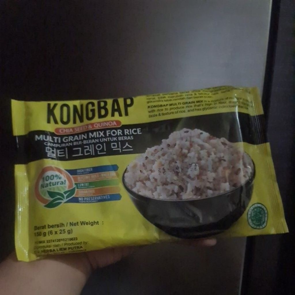 Jual Kongbap Multigrain MIX for Rice 150gr (6x25gr) | Shopee Indonesia