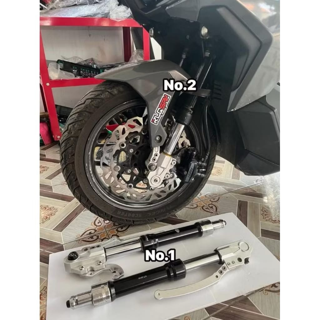 Jual USD adv Shock depan USD honda Adv 150 160 abs cbs honda adv ...