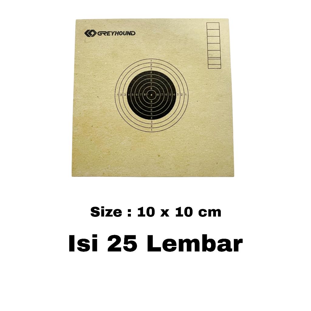 Jual KERTAS TARGET KECIL | 10x10cm | Isi 25 Lembar | Shopee Indonesia
