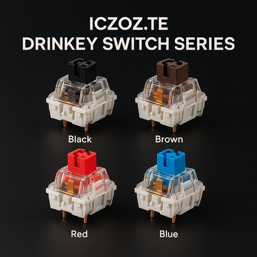 Jual 10pcs - Brown Red Black Blue Switch Mechanical Keyboard 3 Pin Hot ...