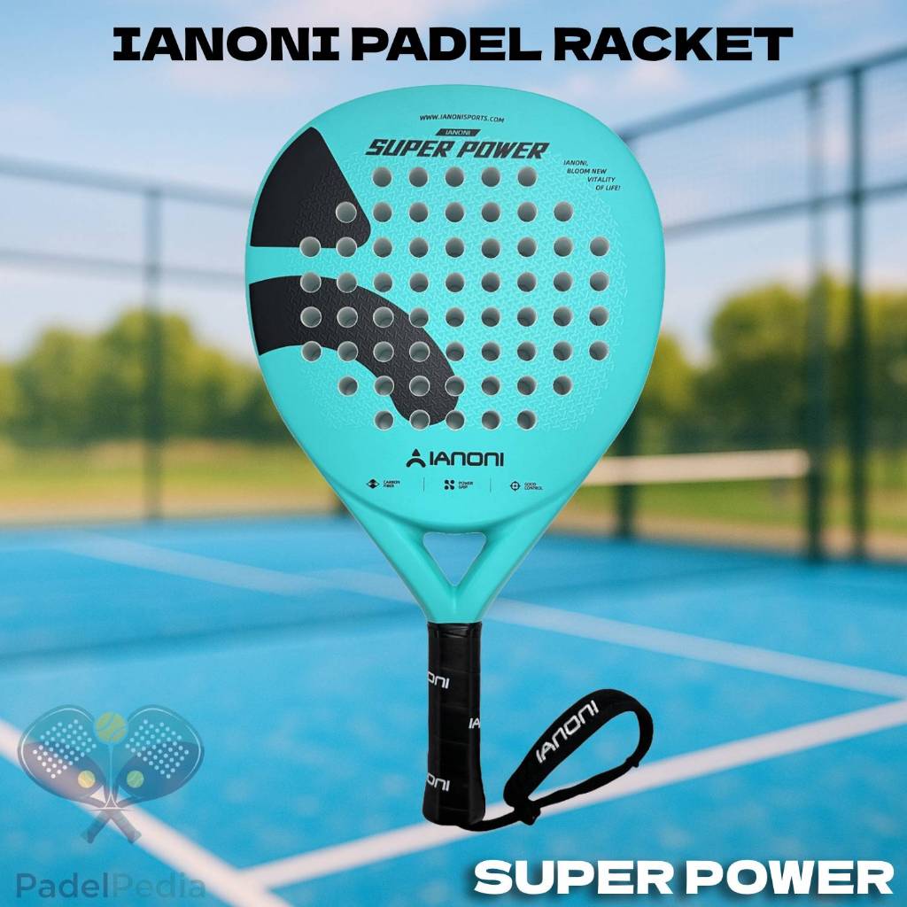 Jual Raket Padel / Racket Padel Full Carbon by IANONI - SUPER POWER 3D ...