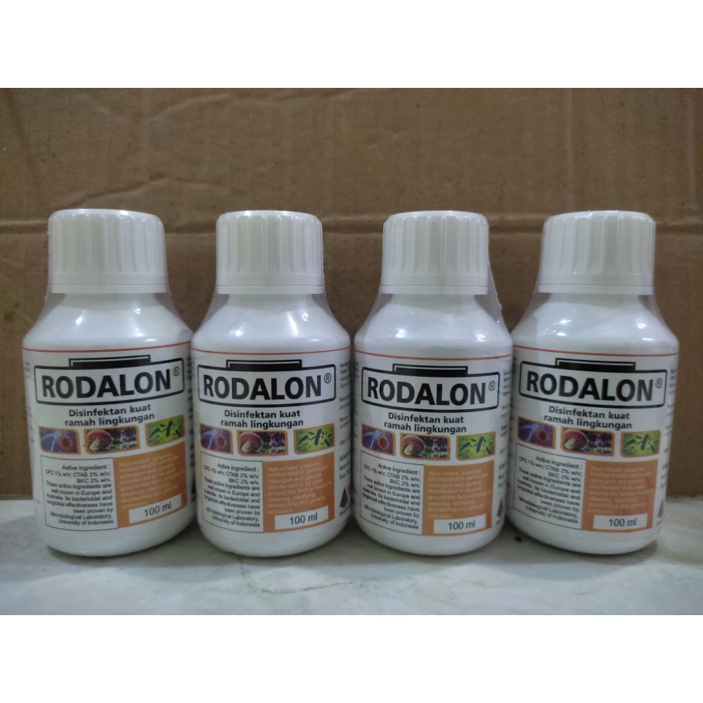 Jual Rodalon 100 ml, Disinfektan kuat ramah lingkungan | Shopee Indonesia