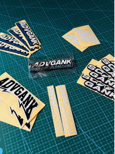 Jual STICKER PACK ADVGANK SPECIAL EDITION V1 | Shopee Indonesia
