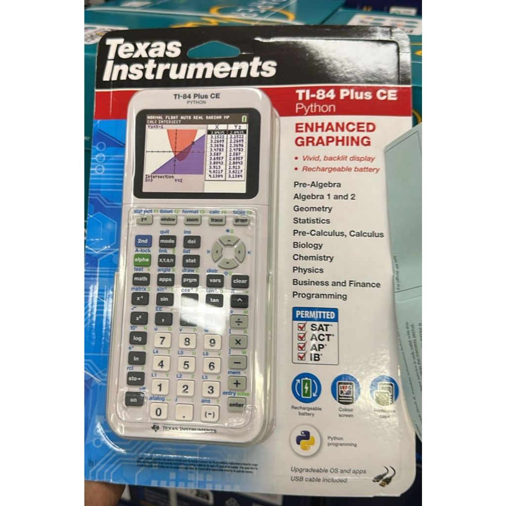 Jual Texas Instruments TI-84 Plus CE Python New Version | Shopee Indonesia