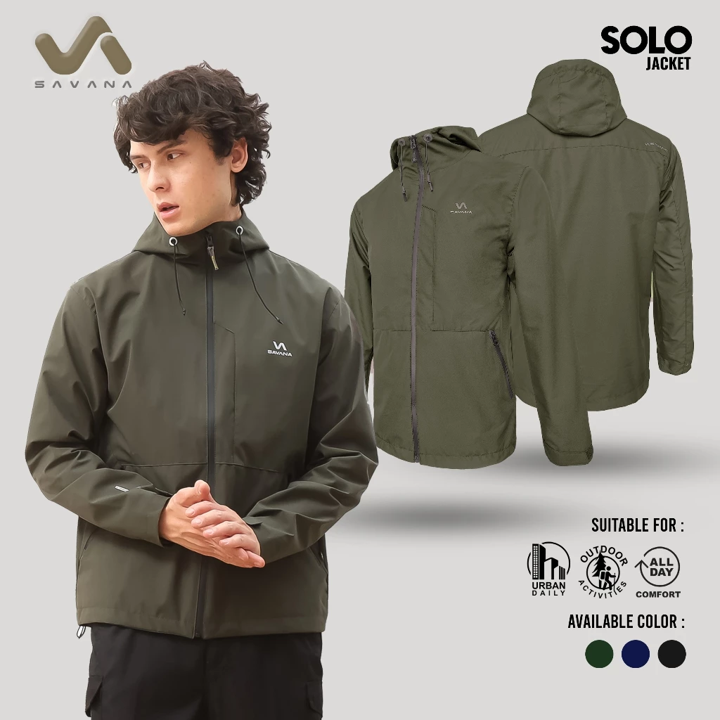 Savana Jaket Gunung Outdoor - Solo