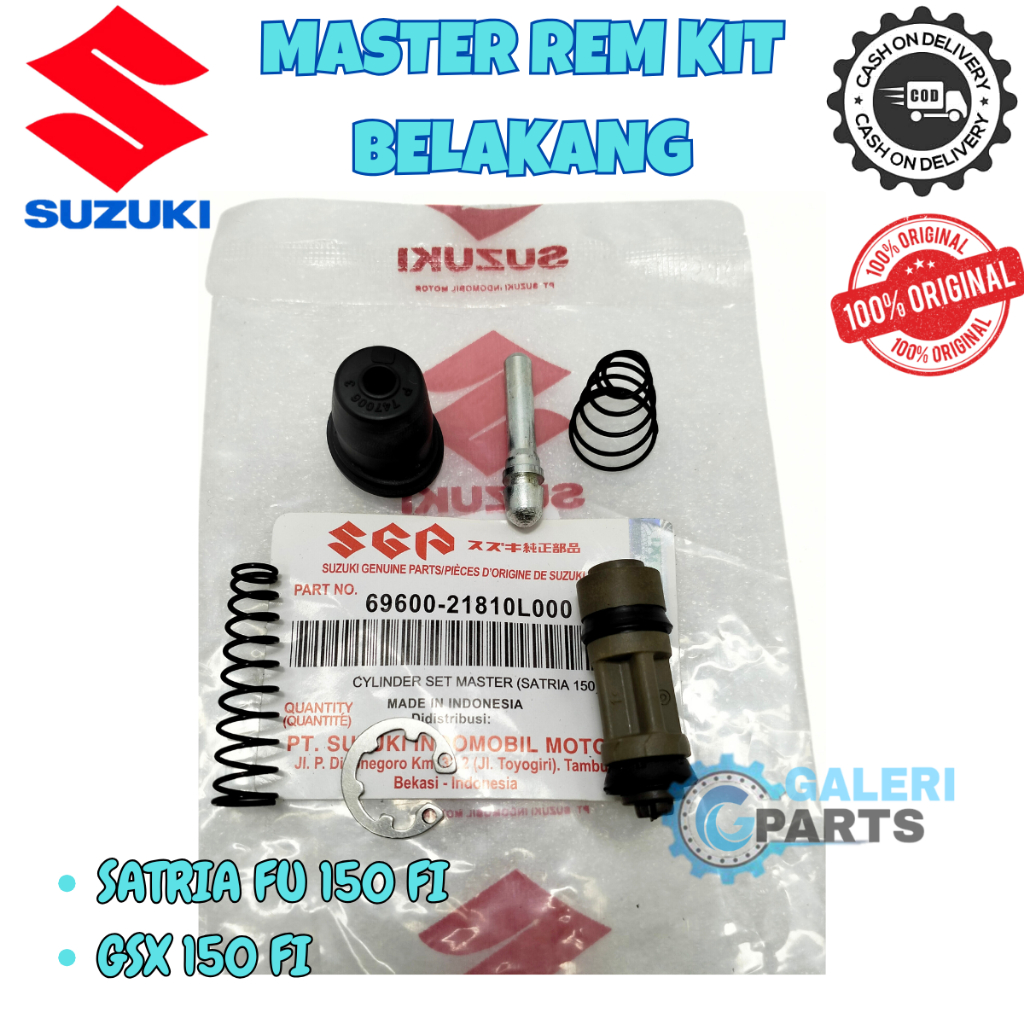 Jual ORIGINAL MASTER REM KIT BELAKANG SUZUKI FU FI SATRIA FU 150 FI GSX ...