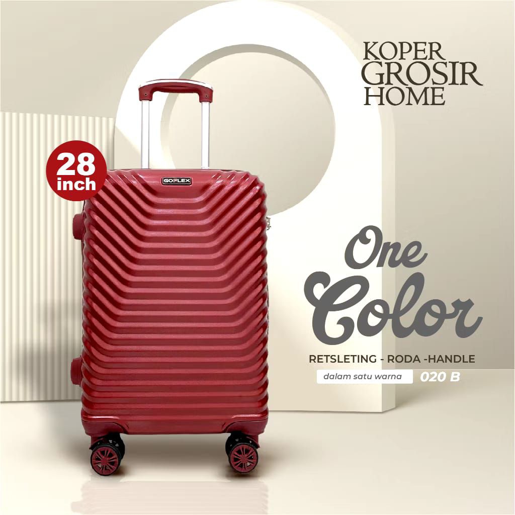 Jual KOPER JUMBO 28 INCH ONE COLOR ORIGINAL LOCK TSA | Shopee Indonesia