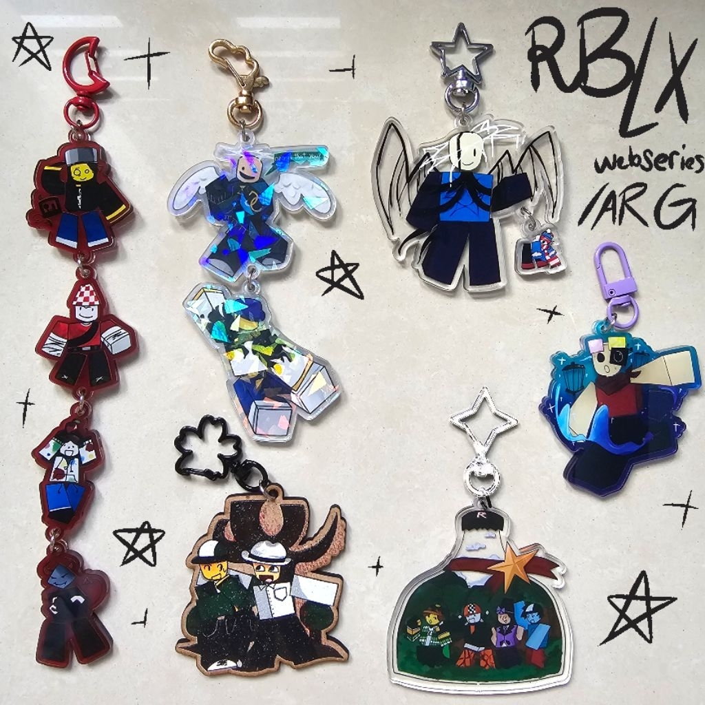 Jual Keychain charms - Roblox Webseries ARG | Shopee Indonesia