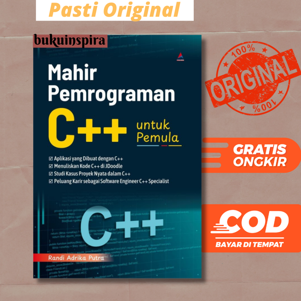 Jual Mahir Pemrograman C++ Untuk Pemula - Randi Adrika Putra | Shopee ...
