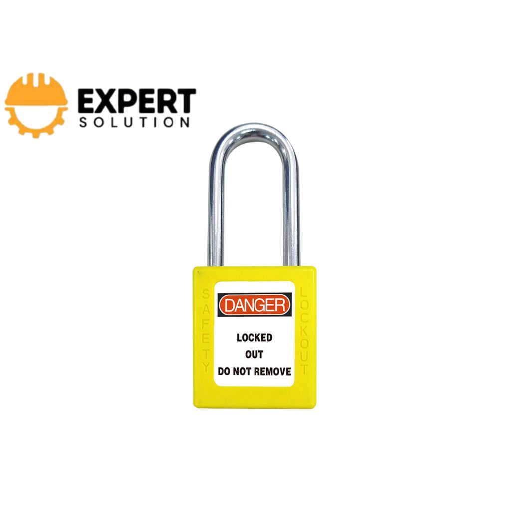 Jual Loto safety padlock thermoplastic Kuning 38 mm | Shopee Indonesia