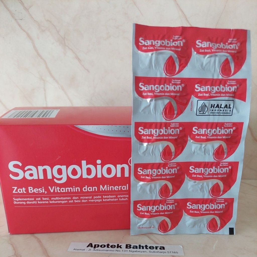 Jual Harga Sangobion Terlengkap & Harga Terbaru Juli 2026 | Shopee ...