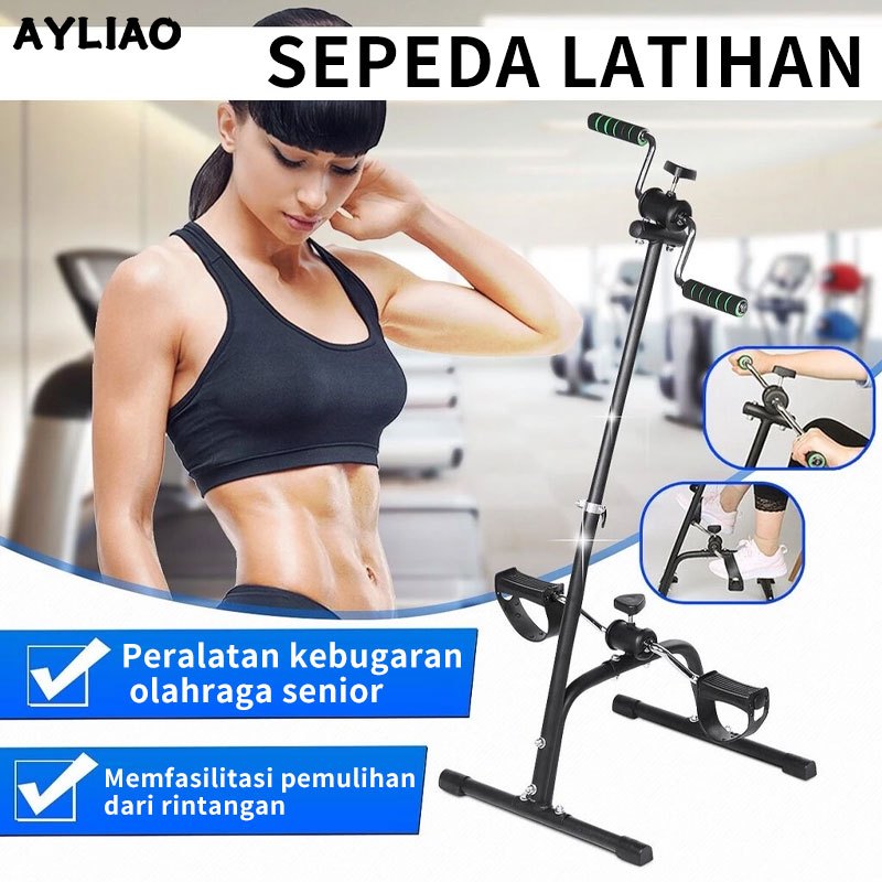 Jual AYLIAO Fitness Exercises Sepeda Statis Terapi Kaki dan Tangan ...