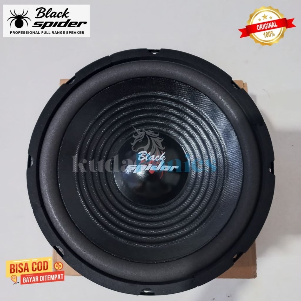 Jual Speaker Black Spider 1010 WF 10 Inch 500 Watt 8 Ohm Original ...