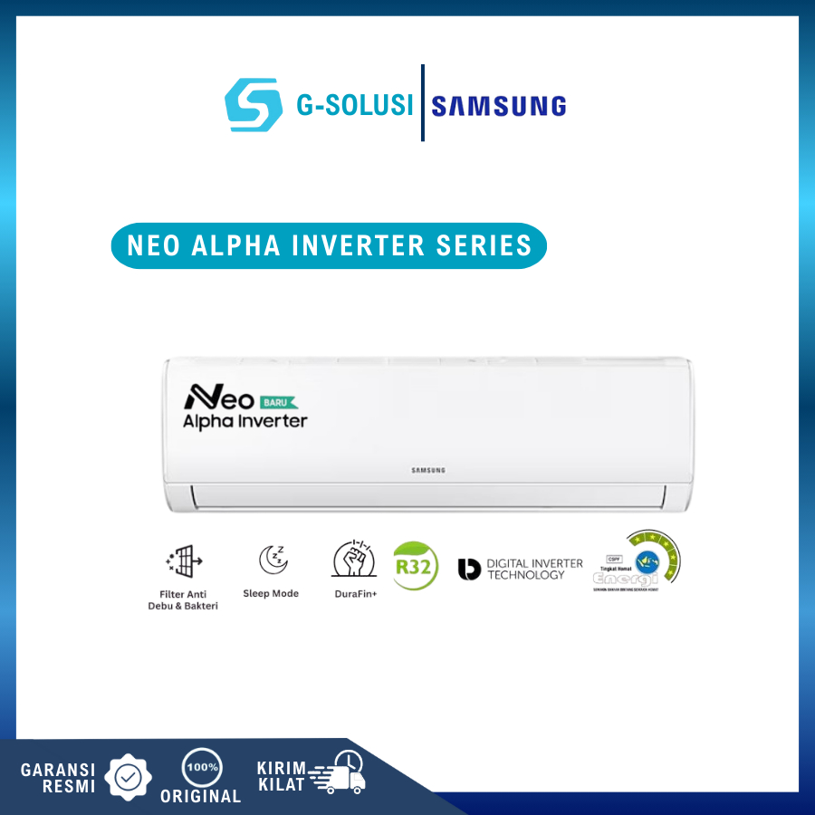 Jual AC SAMSUNG NEO ALPHA INVERTER SERIES | G-SOLUSI AC | Neo Alpha ...