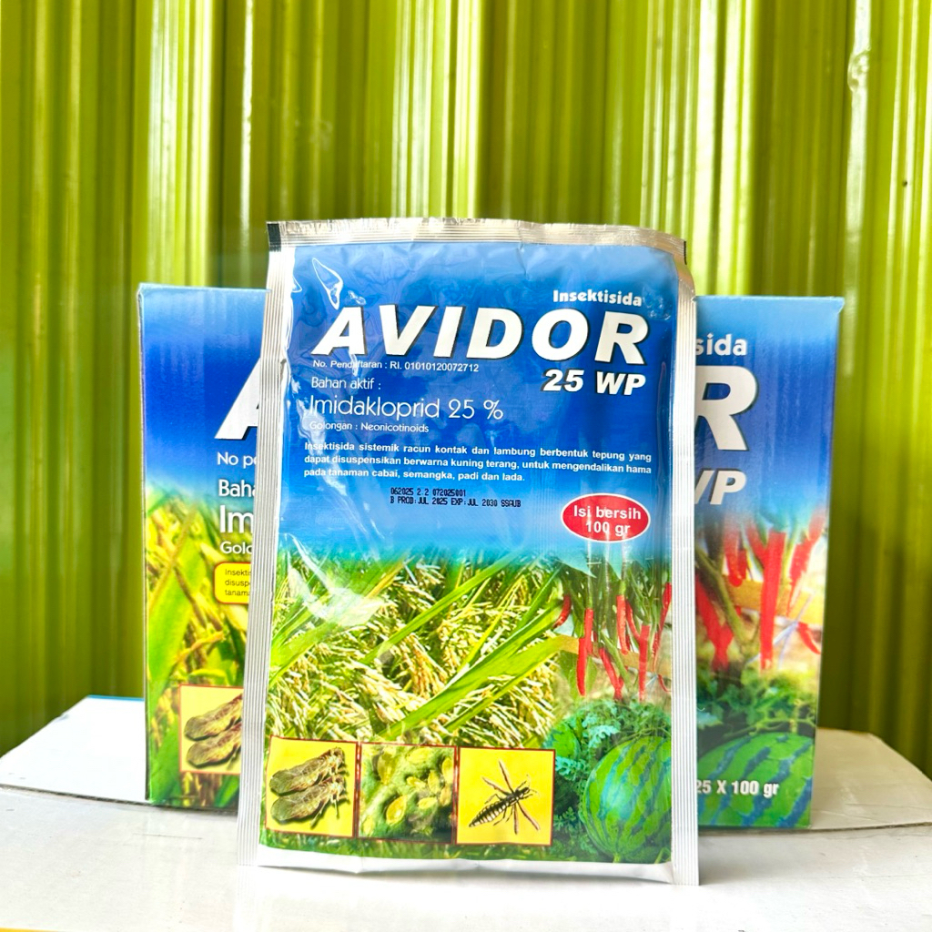 Jual Insektisida AVIDOR 25wp 100gram - Imidaklopid 25% | Shopee Indonesia