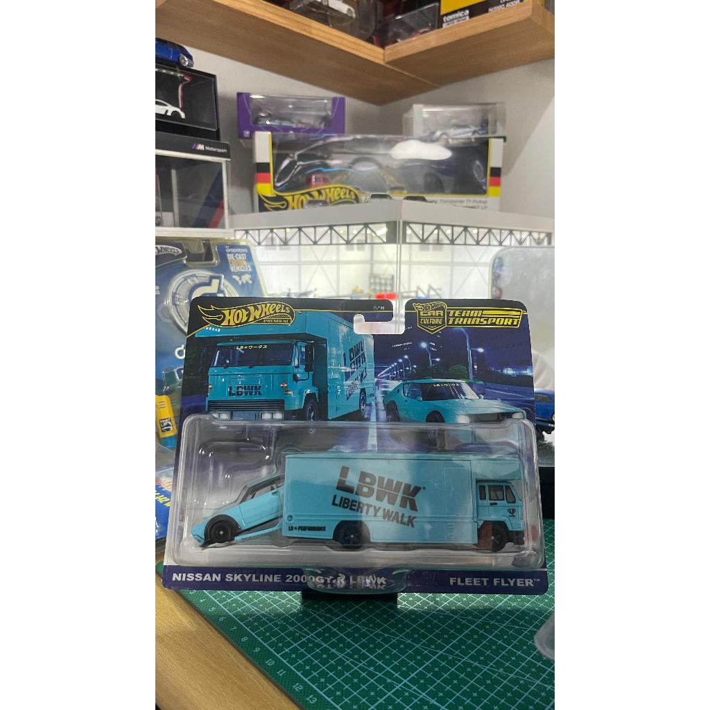 Jual Hot Wheels Team Transport Nissan Skyline 2000GT-R LBWK Fleet Flyer ...
