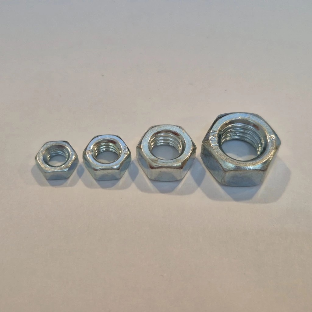 Jual Mur Putih M3 M4 M5 M6 M8 M10 / Mur Hex / Hexagonal Nut Kunci 6-14 ...