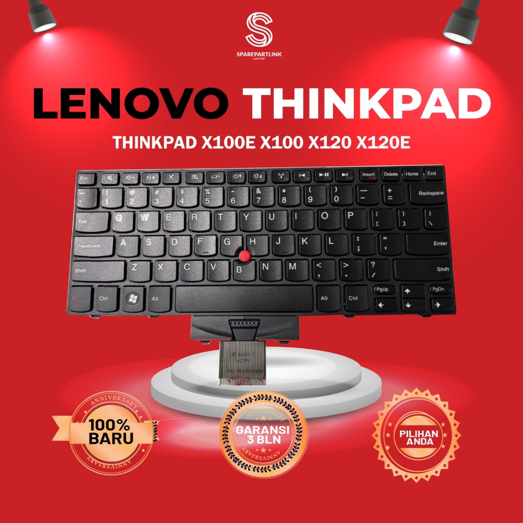 Jual Keyboard Laptop IBM Lenovo Thinkpad X100E X100 X120 X120E EDGE E10 ...