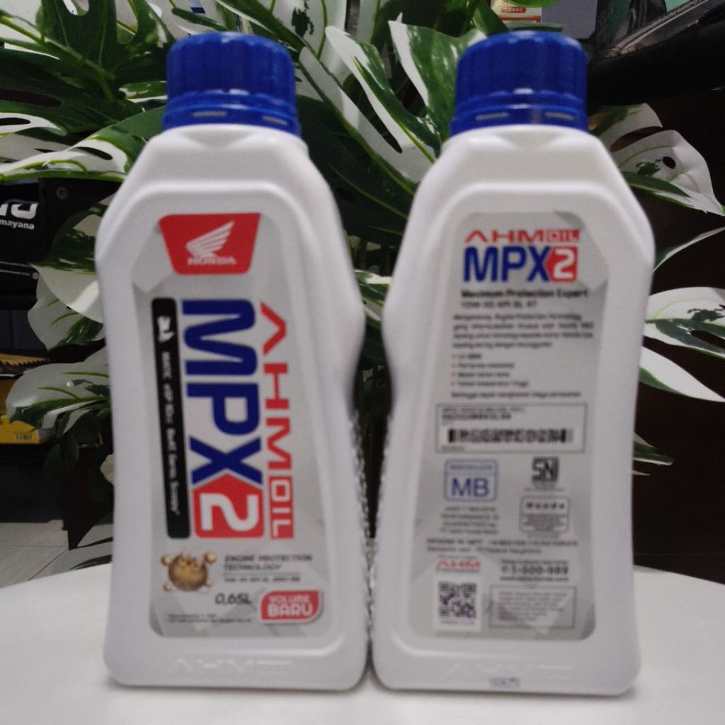 Jual ORI-Honda MPX2 AHM OIL 0,65L SAE 10W-30, oli motor matic ASLI ...